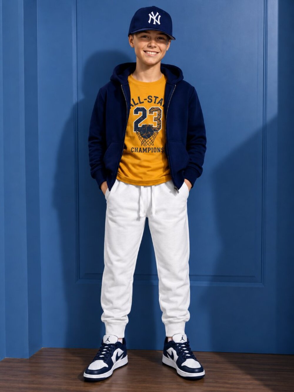NWT Southpole Boys White Jogger Sweatpants L 14-16 Streetwear